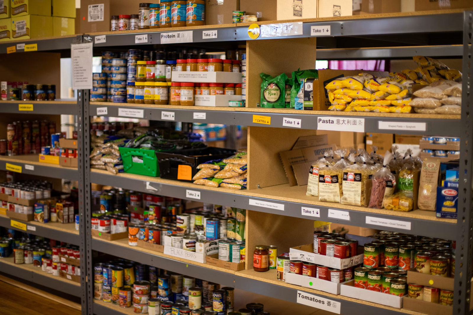 image of a food bank